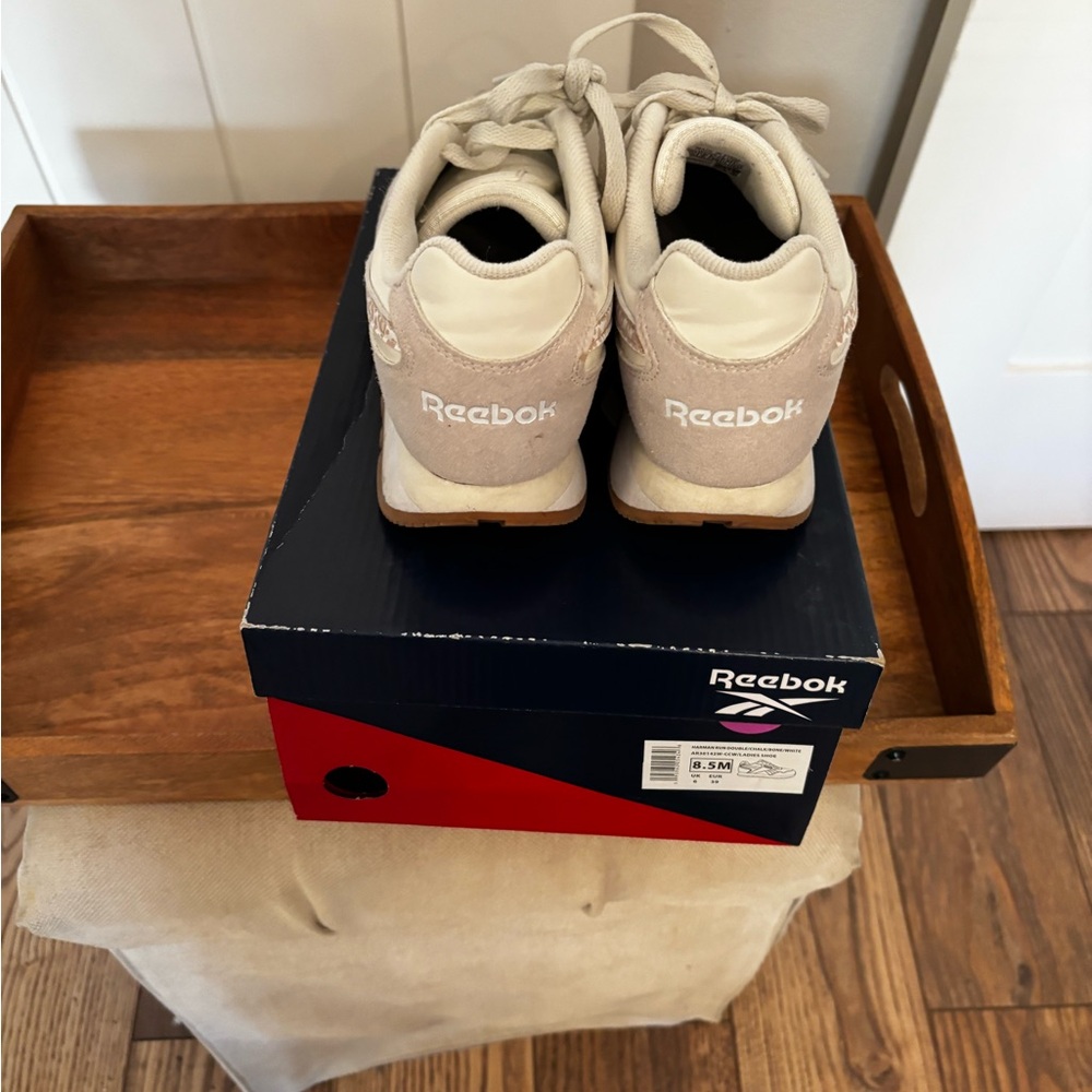 Reebok Women's Sneakers - Beige and White and leopard print - Picture 2 of 8